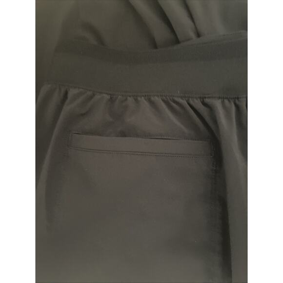 Athleta Wide Leg Pants Black Pockets Career Casual Size 12 - Picture 3 of 7